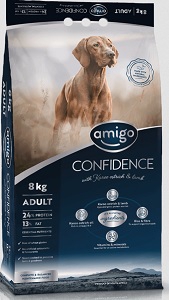 AMIGO CONFIDENCE LARGE BITE ALL BREED ADULT 20KG