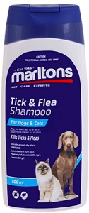 MARLTONS TICK & FLEA SHAMPOO 250ML