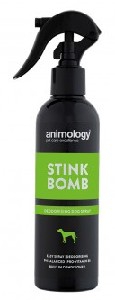 ANIMOLOGY STINK BOMB DEODORISING DOG SPRAY 250ML