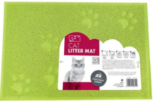 M-PETS CAT LITTER MAT GREEN 30X40CM