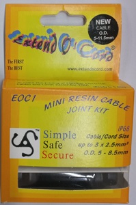 EXTEND O' CORD MINI RESIN CABLE JOINT KIT