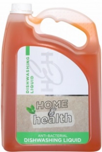 HOME & HEALTH ANTI-BAC DISHWASHING LIQUID BULK 5LT